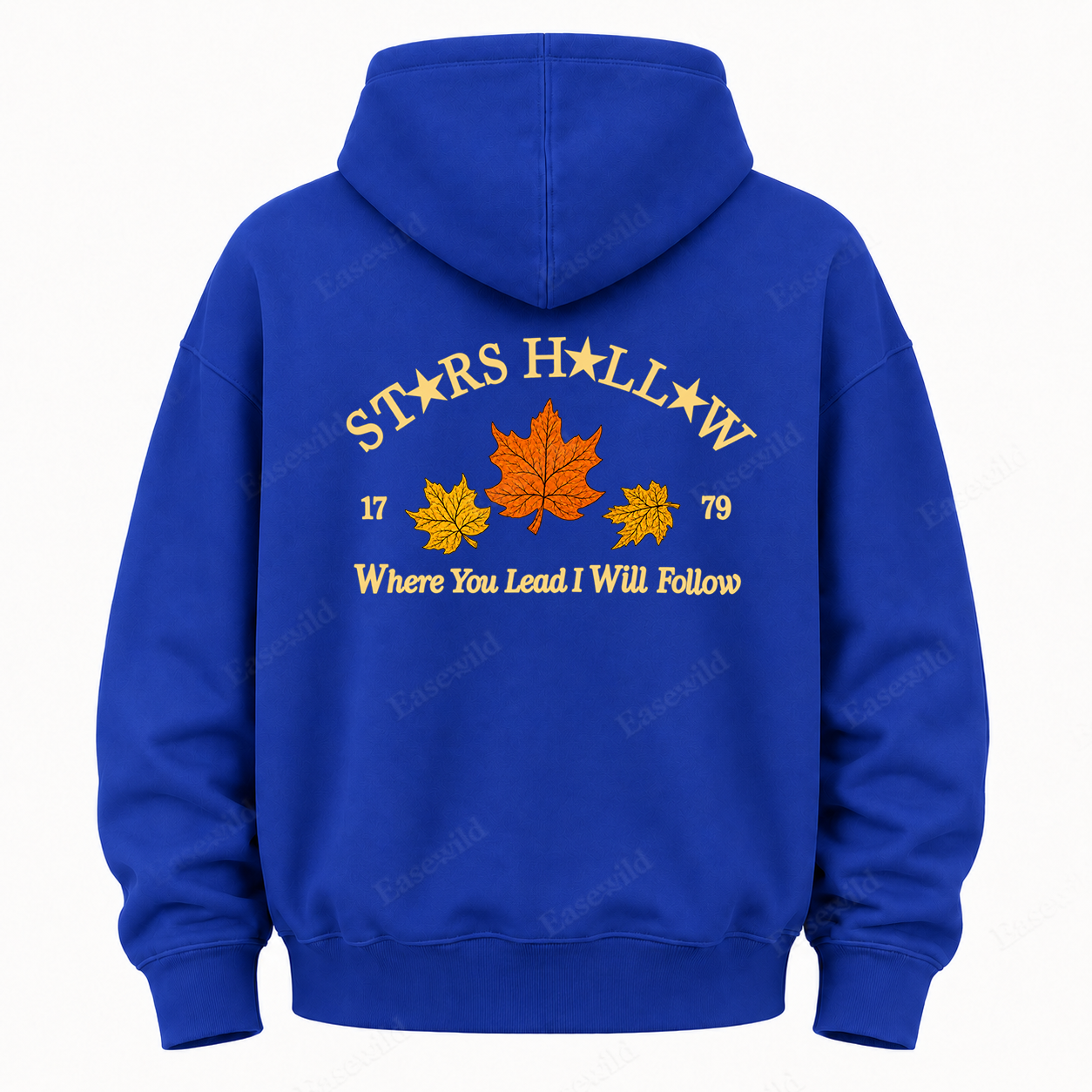 Maple Leaf Washed Graphic Hoodie