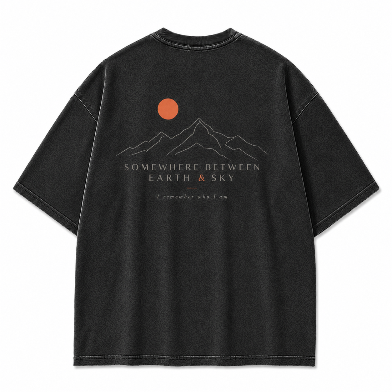 Somewhere Between Earth & Sky Mountain Washed T-Shirt