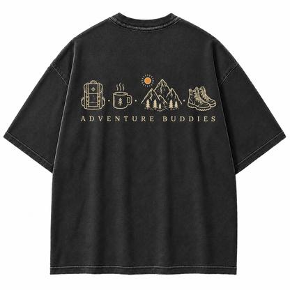 Adventure Buddies Gear Graphic T-Shirt