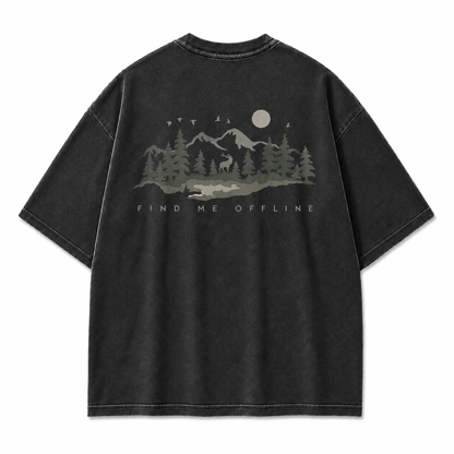 Find Me Offline Graphic T-Shirt