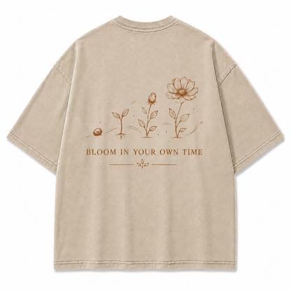 Bloom In Your Own Time Graphic T-Shirt