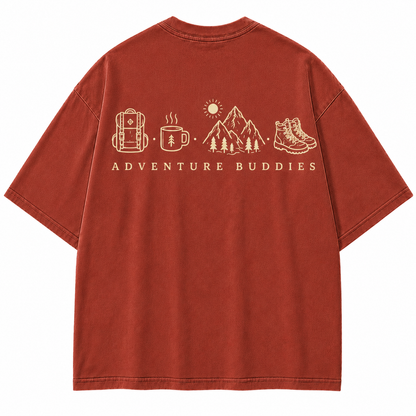 Adventure Buddies Gear Graphic T-Shirt