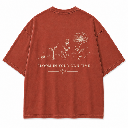 Bloom In Your Own Time Graphic T-Shirt