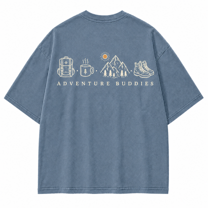 Adventure Buddies Gear Graphic T-Shirt