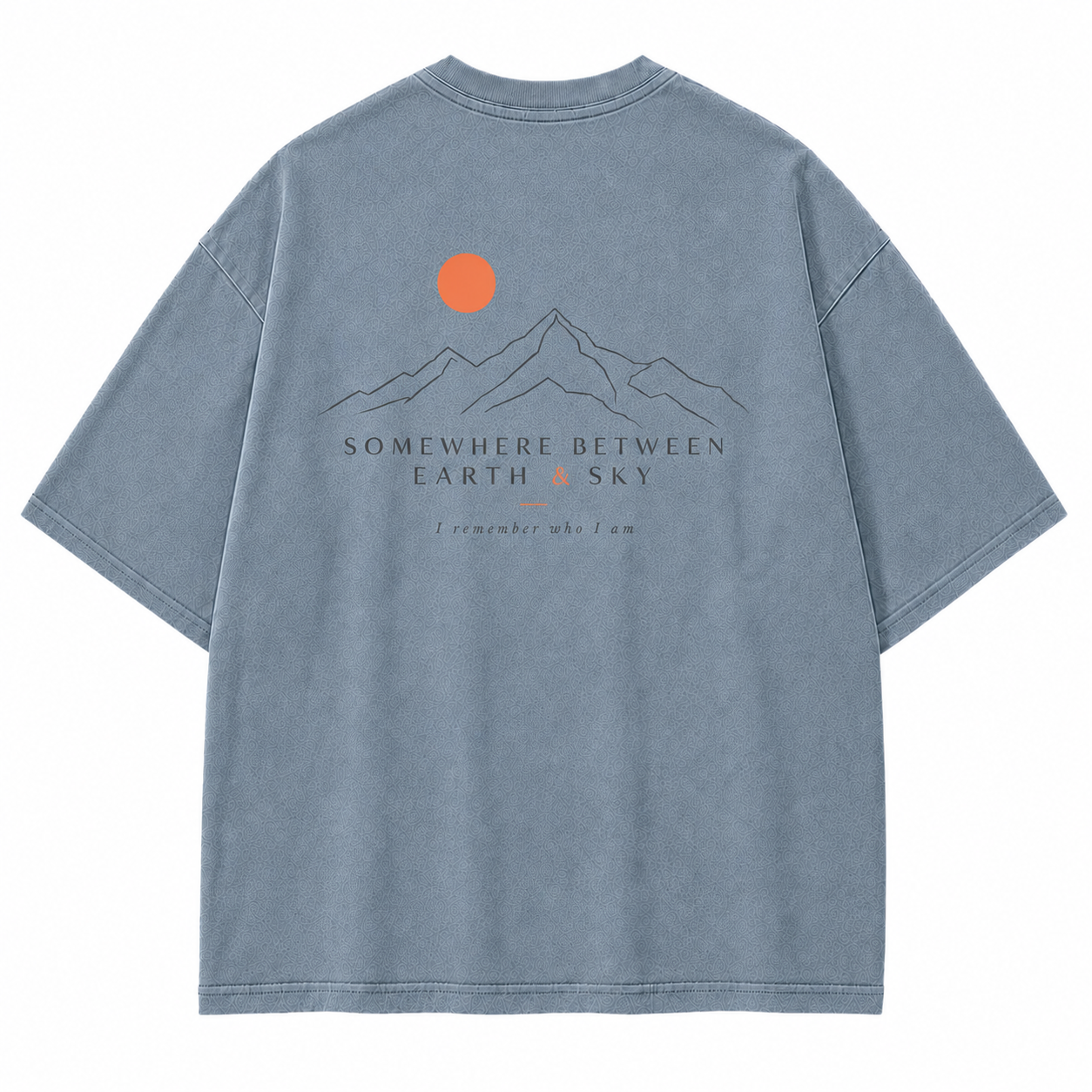 Somewhere Between Earth & Sky Mountain Washed T-Shirt