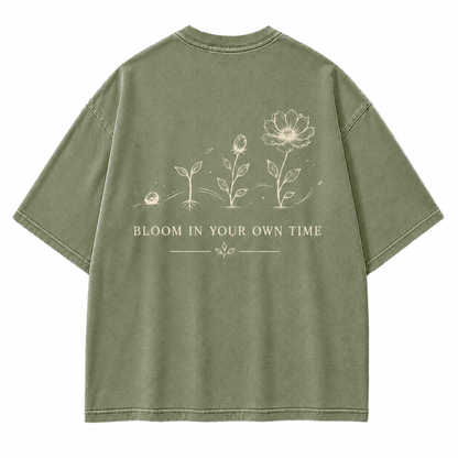 Bloom In Your Own Time Graphic T-Shirt