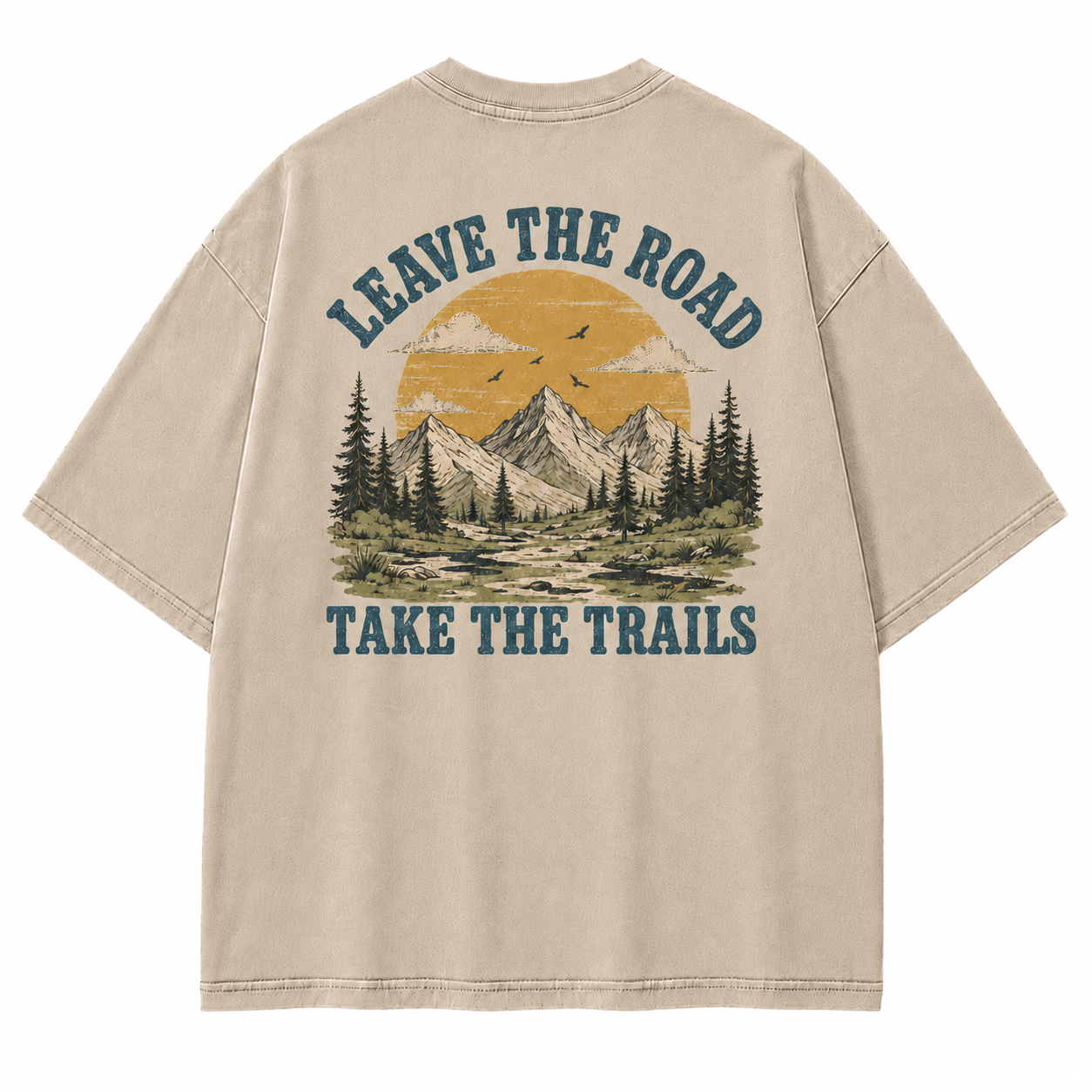 Leave The Road Take The Trails Graphic T-Shirt