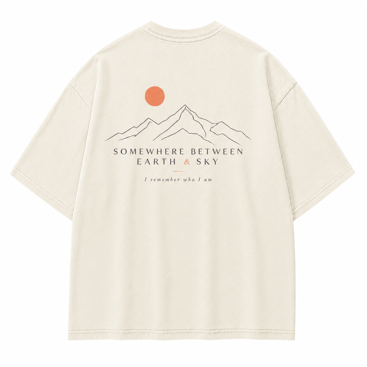 Somewhere Between Earth & Sky Mountain Washed T-Shirt