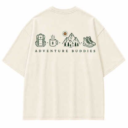Adventure Buddies Gear Graphic T-Shirt