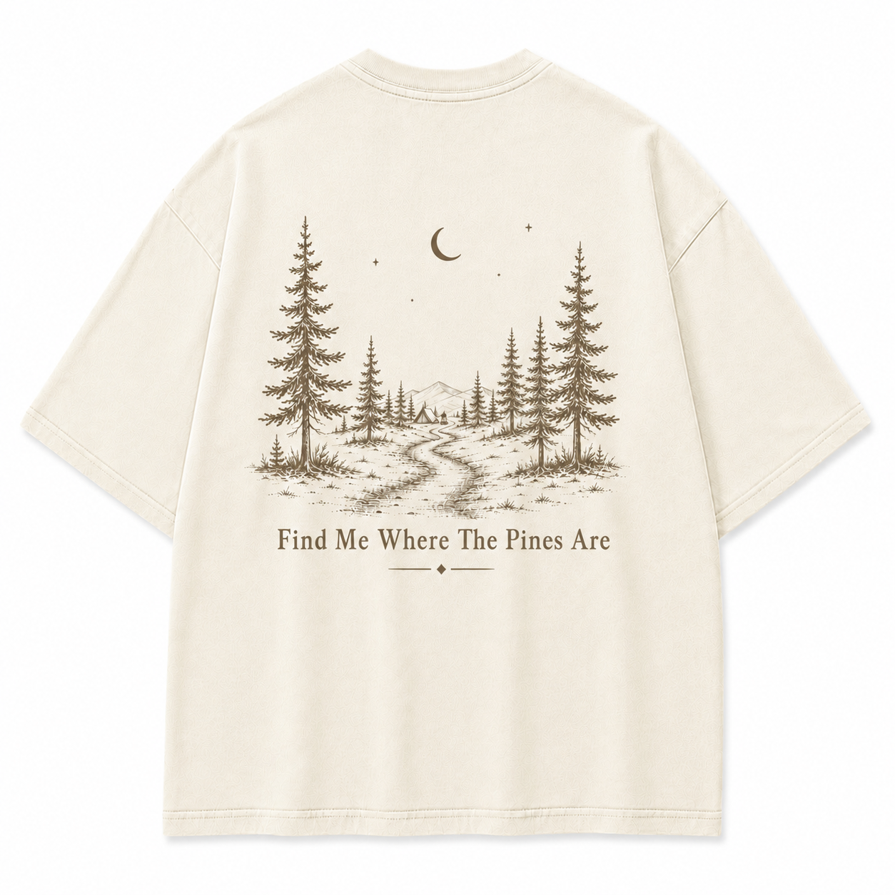 Pinebound Nights Washed Graphic T-Shirt