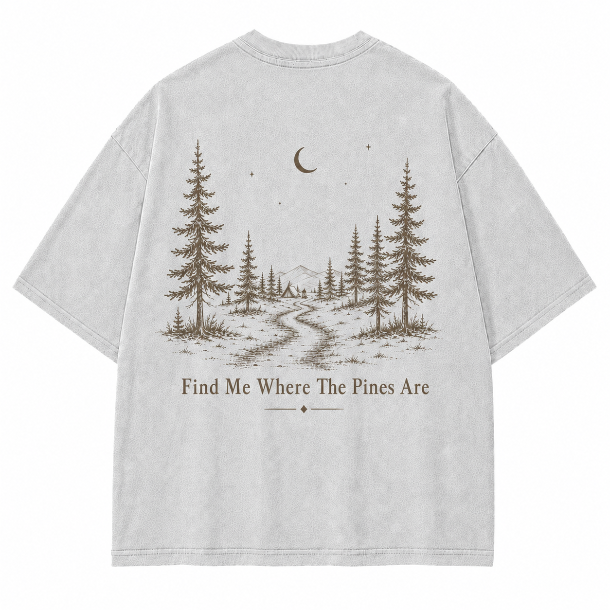 Pinebound Nights Washed Graphic T-Shirt