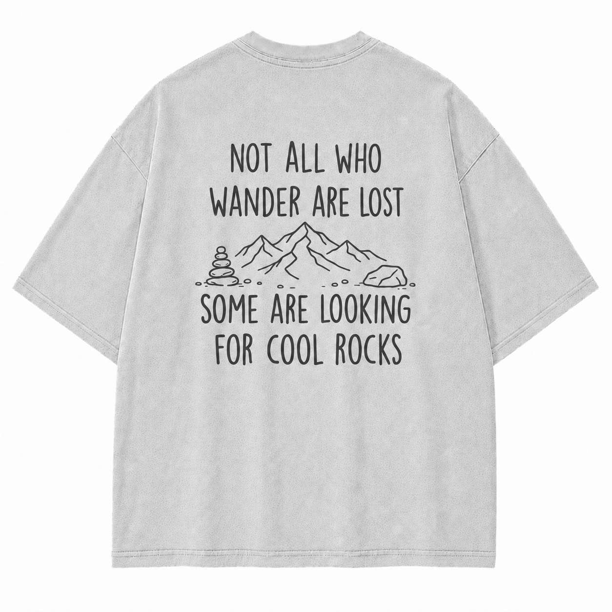 Cool Rocks Explorer Washed Graphic T-Shirt