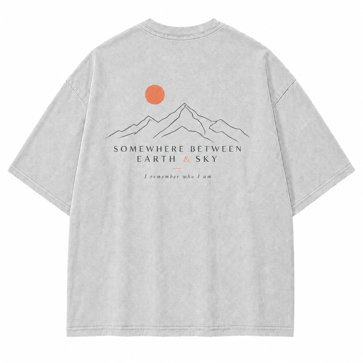Somewhere Between Earth & Sky Mountain Washed T-Shirt