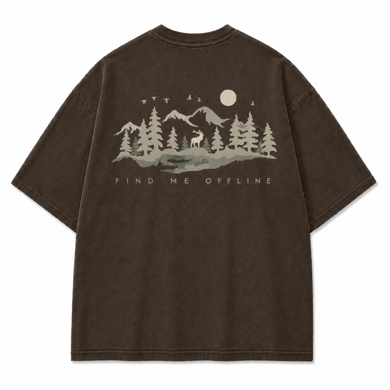 Find Me Offline Graphic T-Shirt