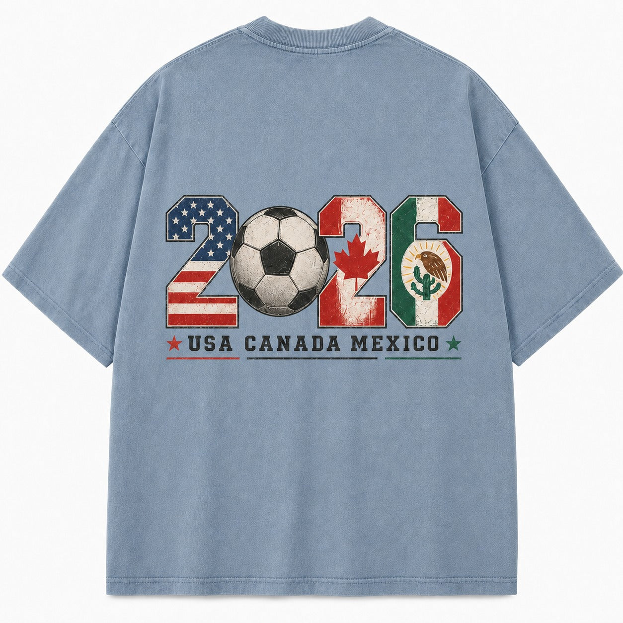 2026 Global Soccer Washed T-Shirt