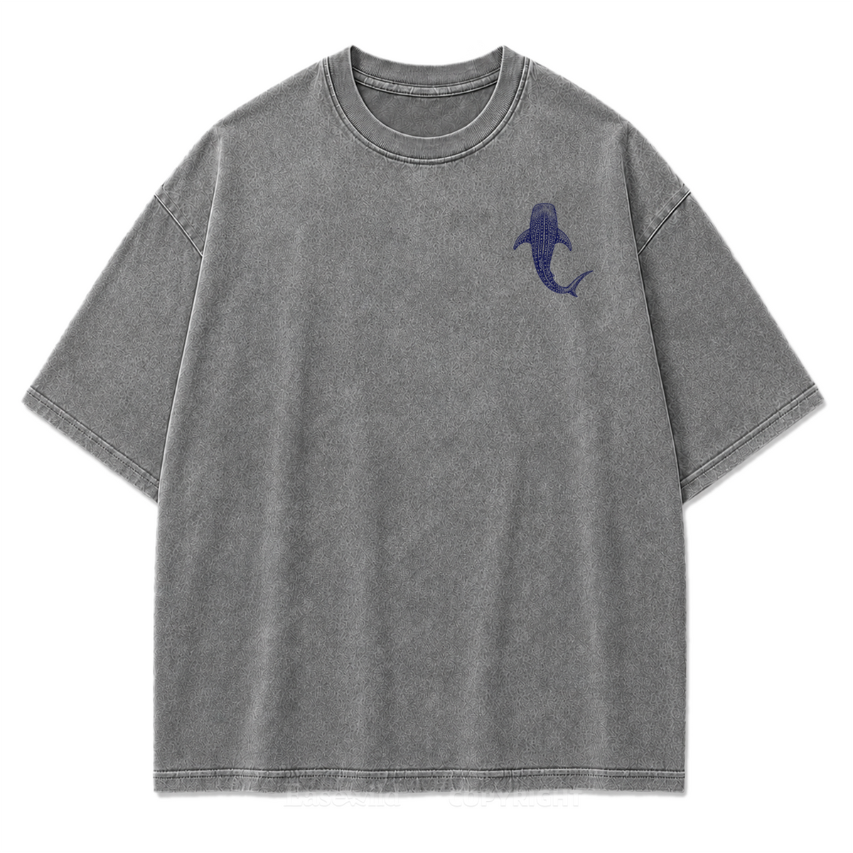 Pacific Whale Shark Washed Print Tee