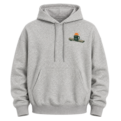 Morgenstunden am See Grafik-Hoodie