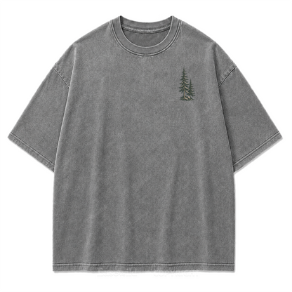 Wilderness Reflections Mountain Washed Print Tee