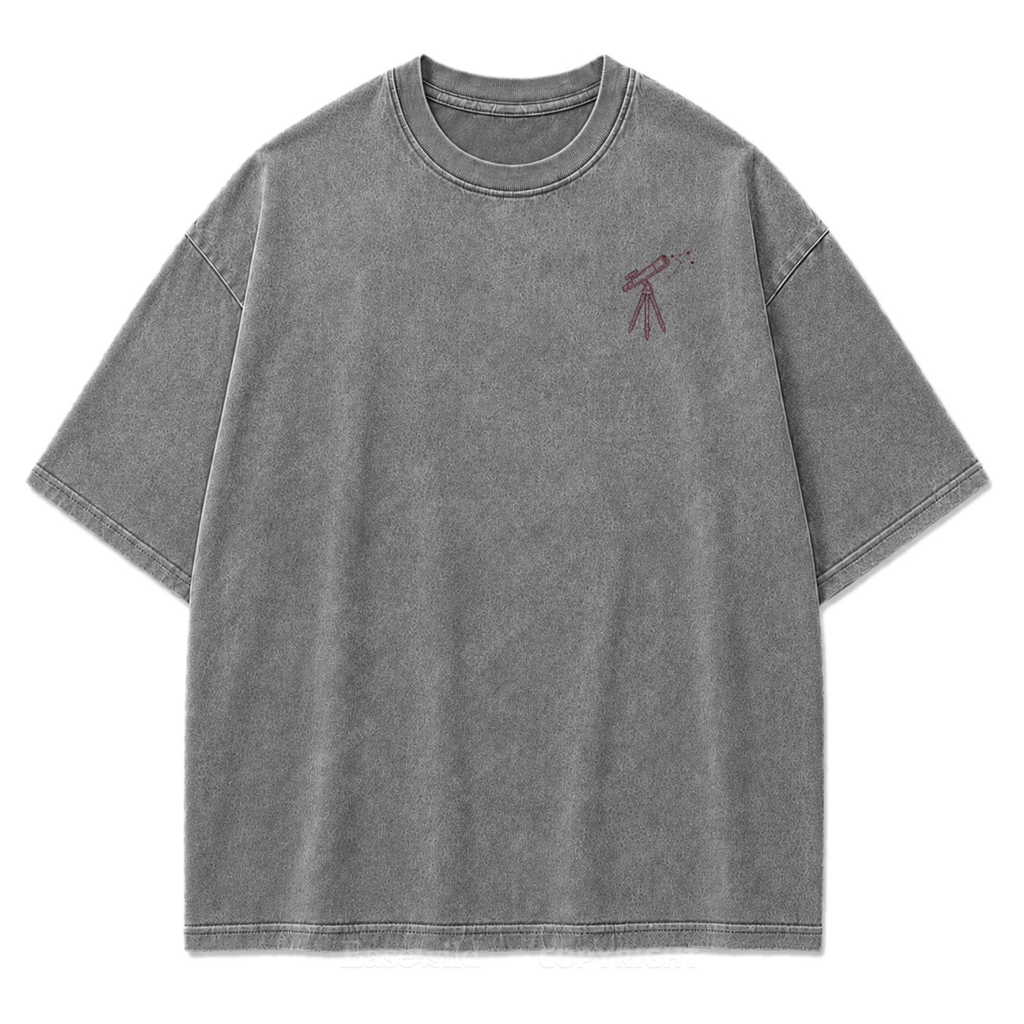 Keep Looking Up Graphic Print Tee
