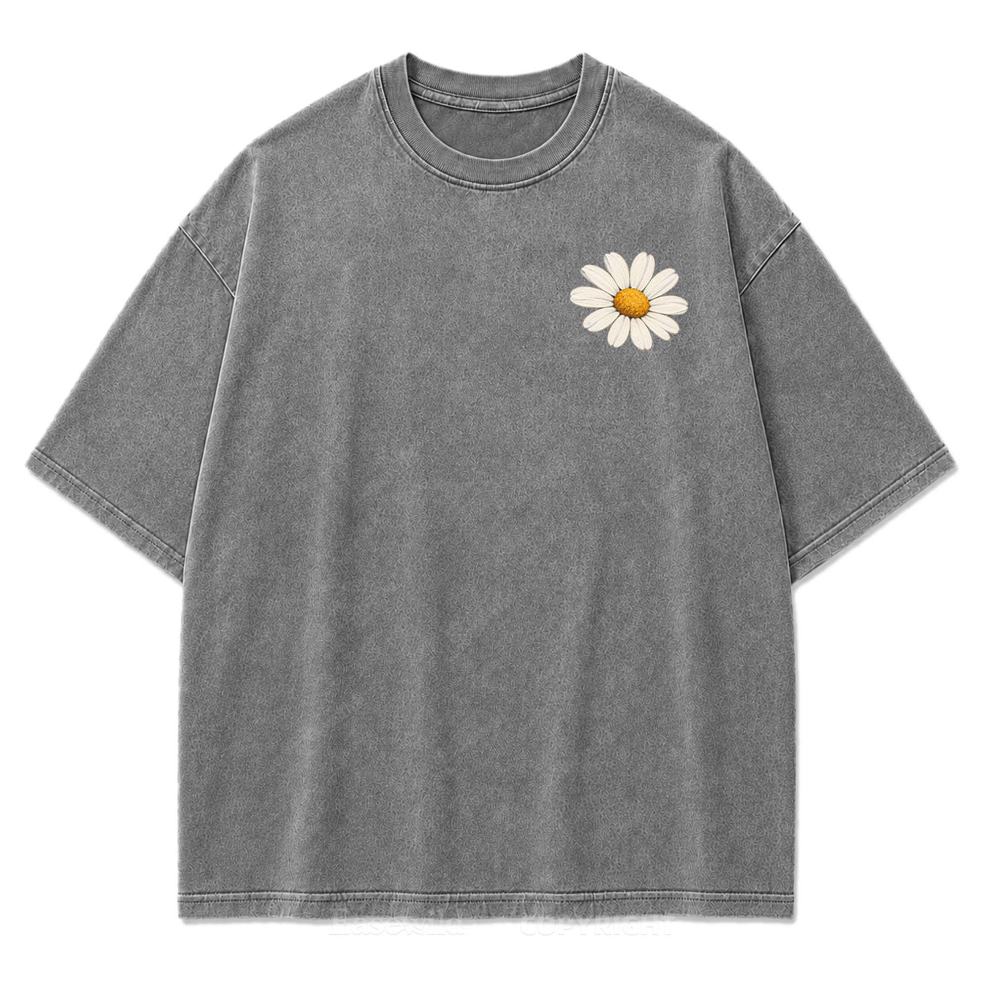 Always Take the Scenic Route Washed Print Tee