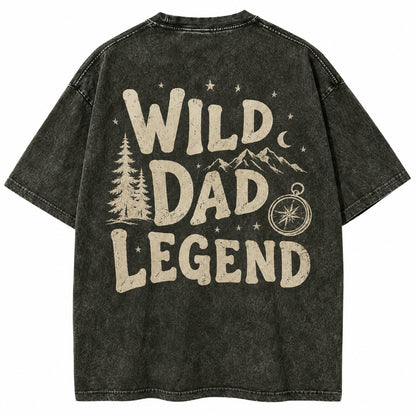 Wild Dad Legend Outdoor Washed T-Shirt