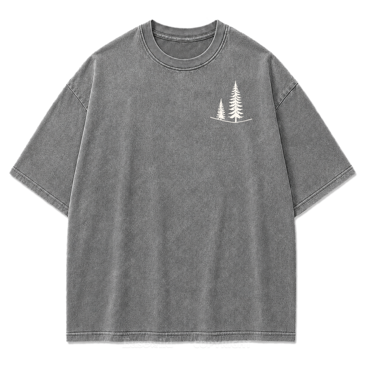 Meet Me in the Pines Washed Print Tee