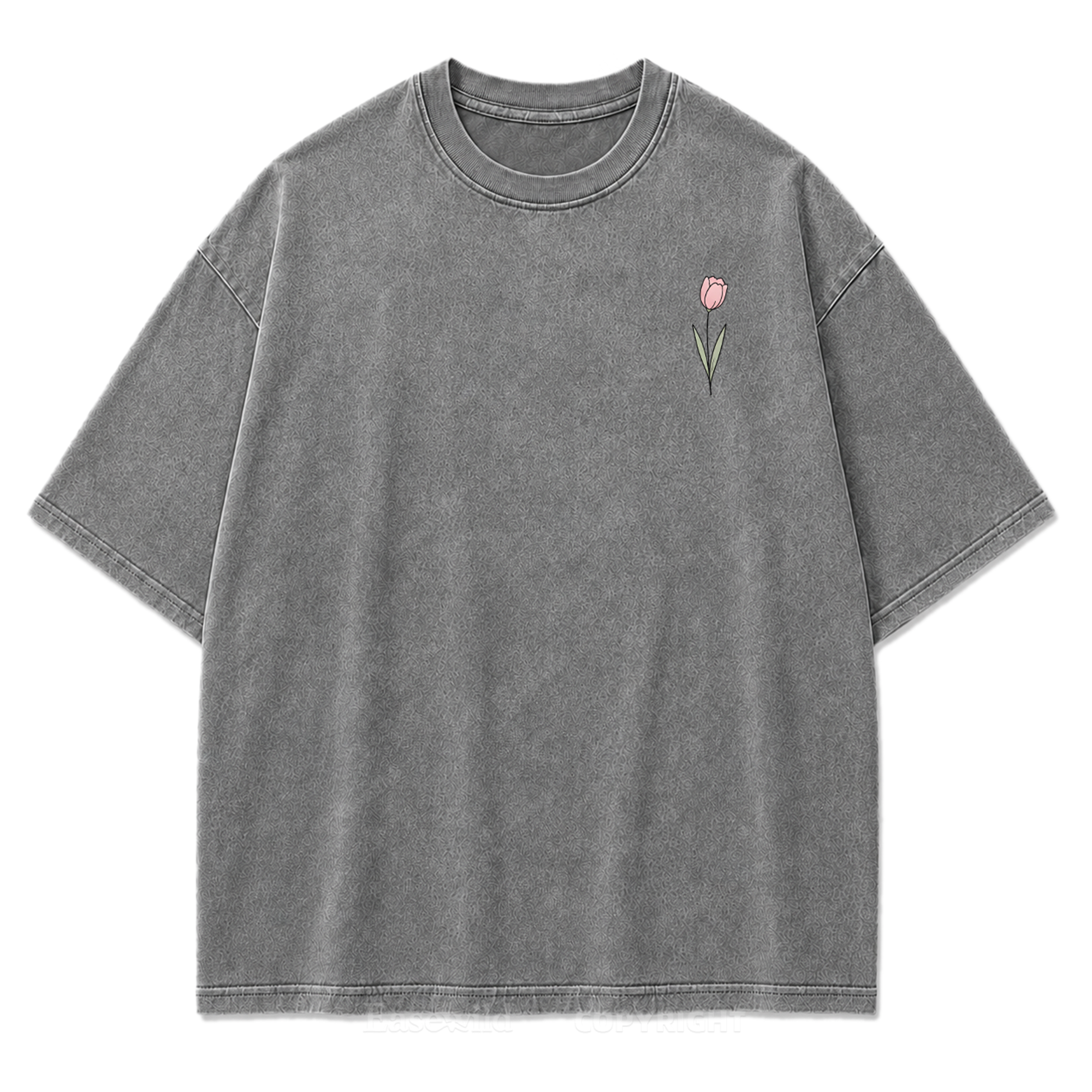 Worte zählen, sprich Freundlichkeit, T-Shirt mit Waschung