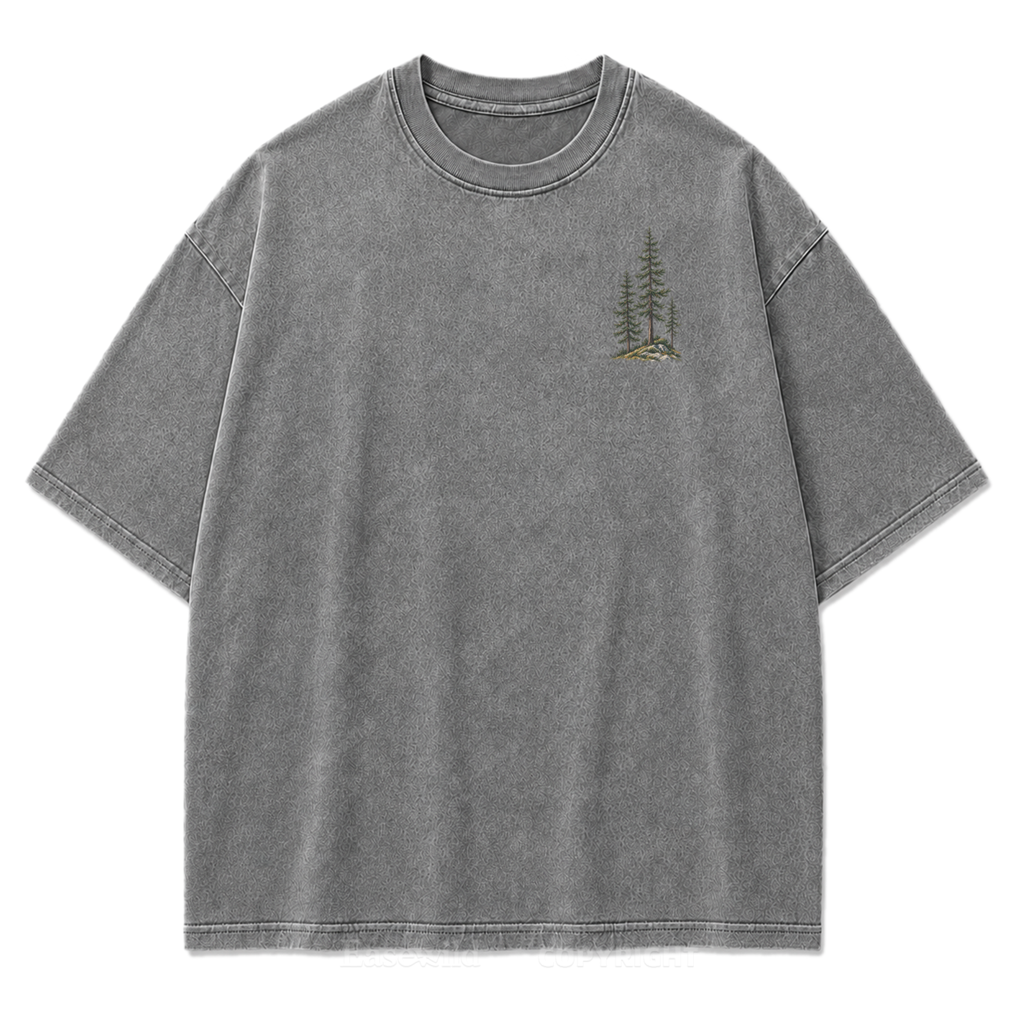 Higher Ground Softer Thoughts Washed Print T-Shirt
