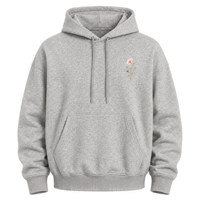 Keep Growing Wildflower Graphic Hoodie