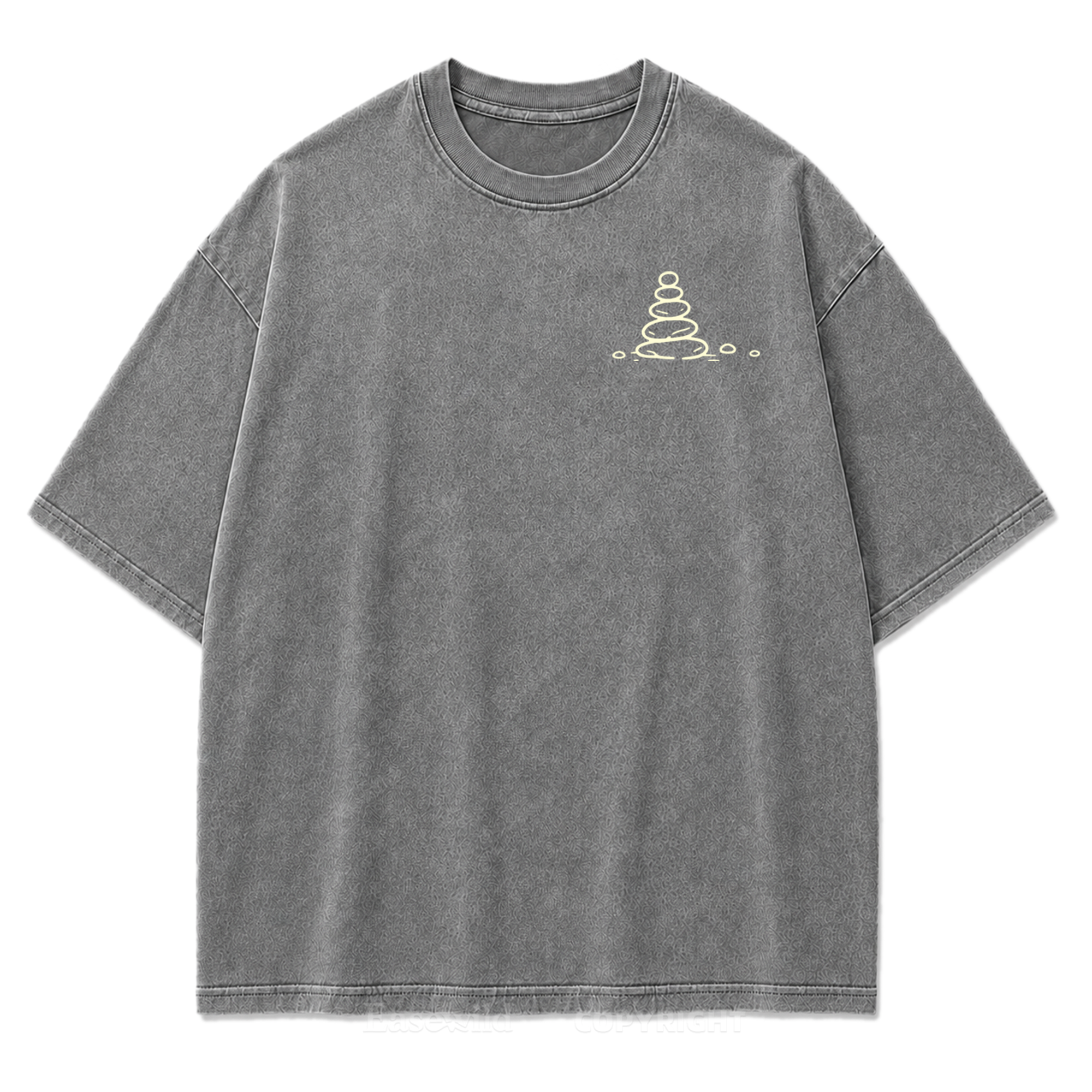 Cool Rocks Explorer Washed Print Tee