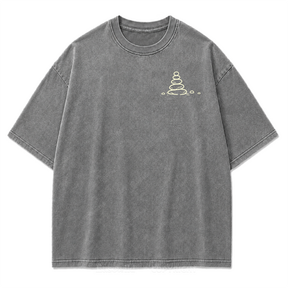 Cool Rocks Explorer Washed Print Tee