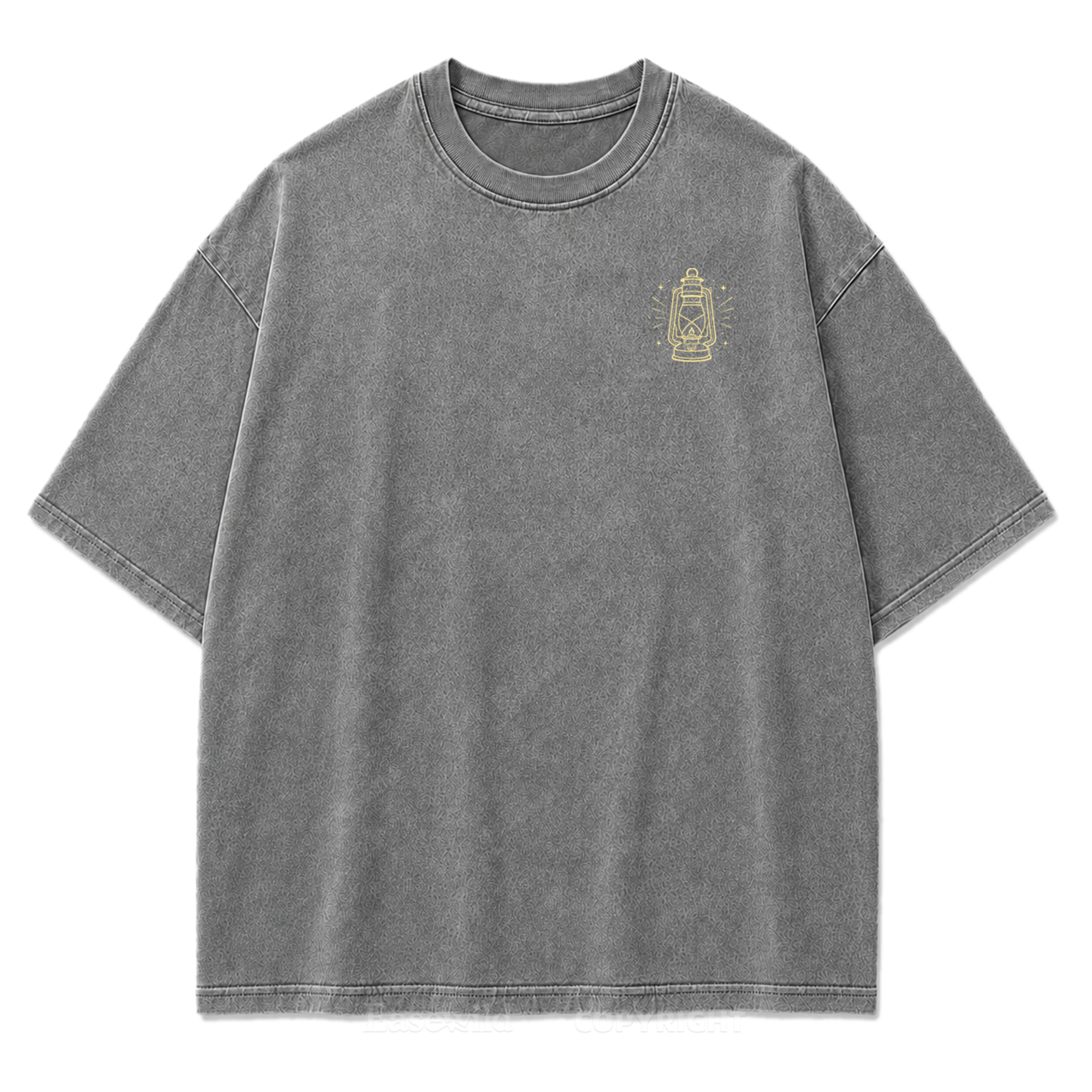 T-Shirt mit „Leave A Light On“-Grafikprint