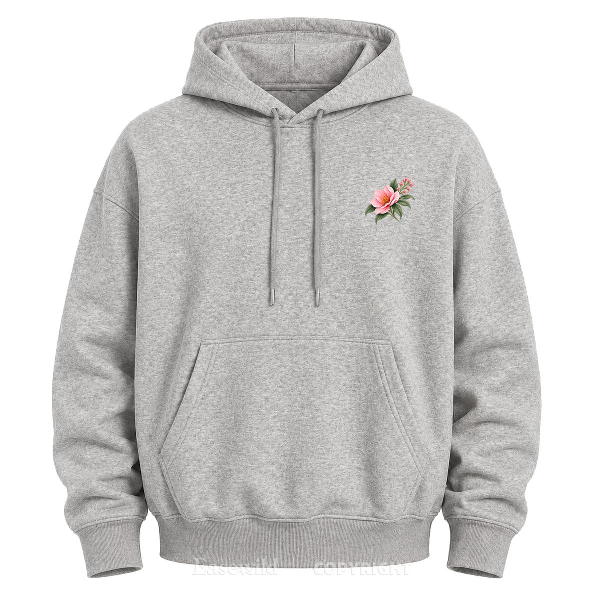 Softly Unfiltered Floral Graphic Hoodie