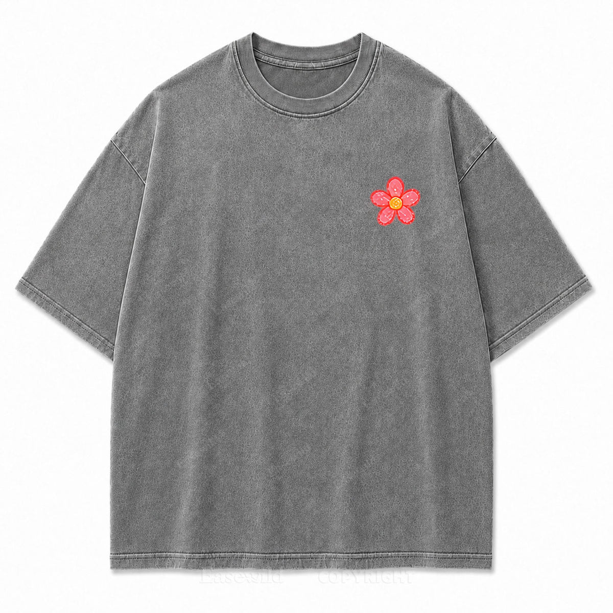 Grow Wild Wildflower Botanical Washed Graphic Tee