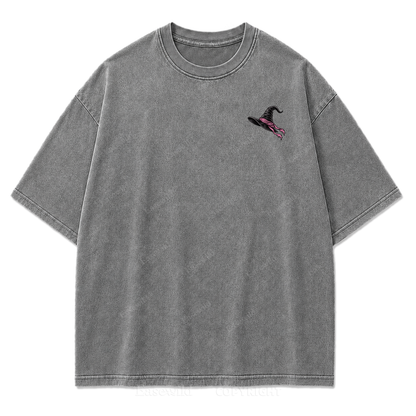 Be Yourself Wild Boho Witch Washed Graphic Tee