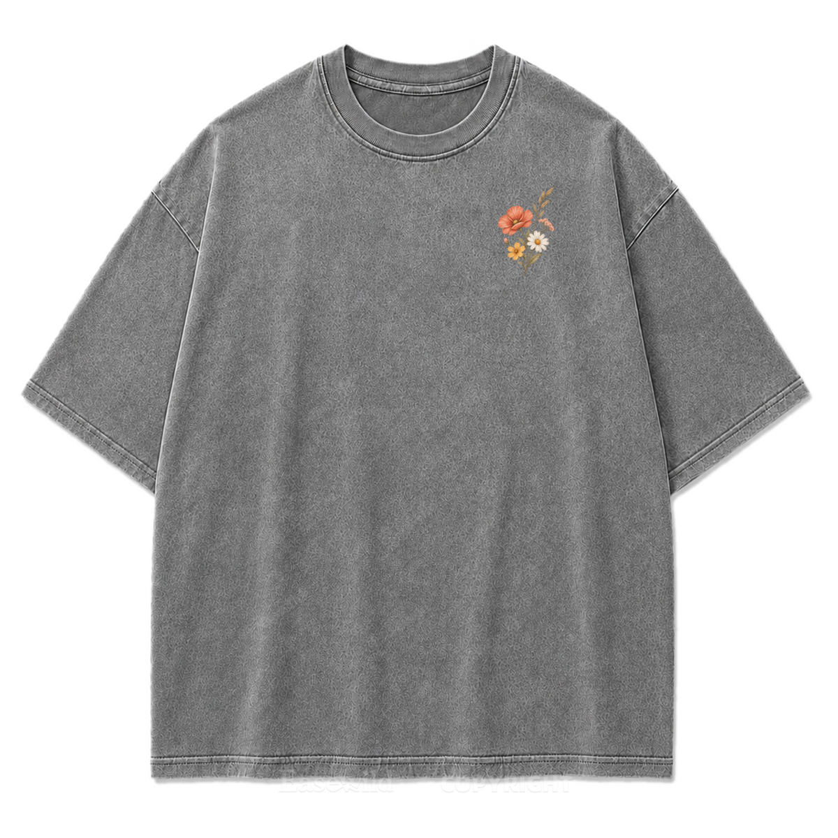Let Life Surprise You Washed Print Tee