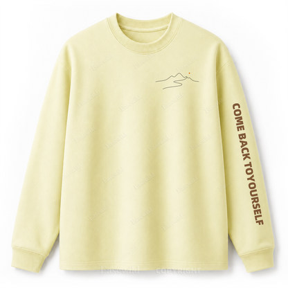 Go Where You Feel Most Alive Graphic Long Sleeve Tee