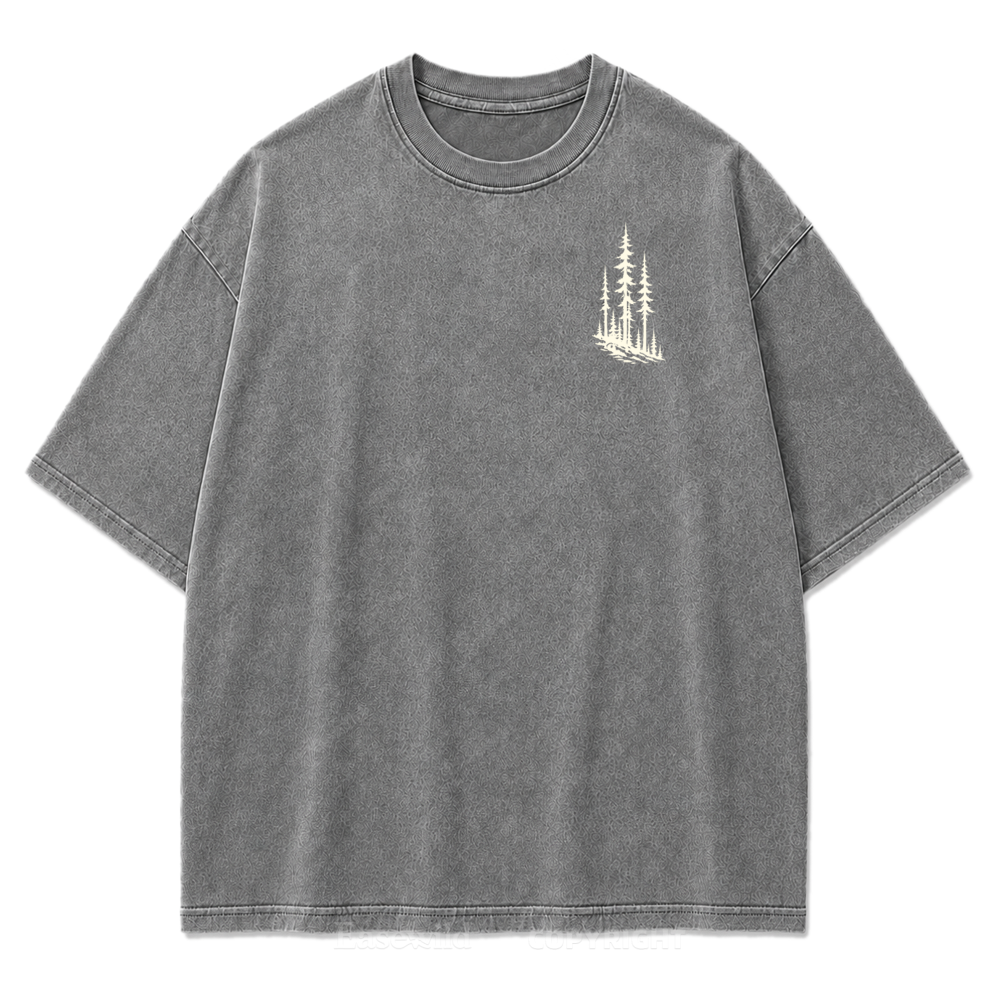 In the Stillness Mountain Washed Print Tee