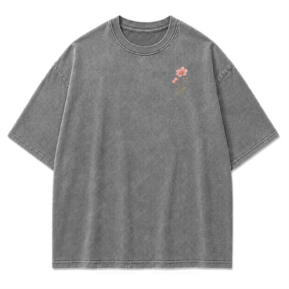Stay Wild, Stay Soft Washed Print Tee