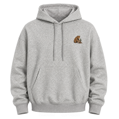 Leave It Better – Vintage Bear & Mountain Graphic Hoodie