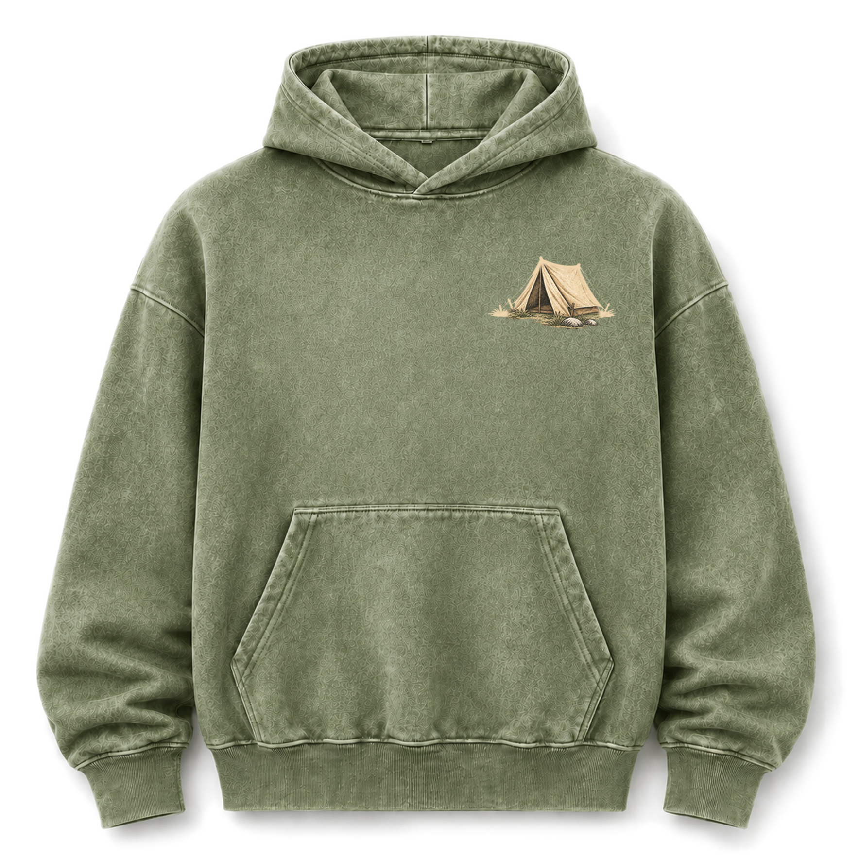 Lakeside Coffee Camp Washed Graphic Hoodie
