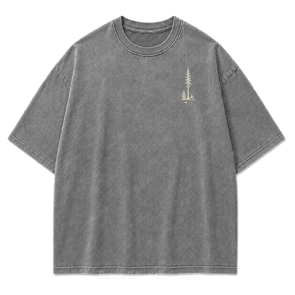 Go Where Your Soul Wakes Up Washed Print Tee