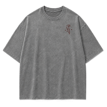 Your Life Is as Good as Your Mindset Washed Print Tee