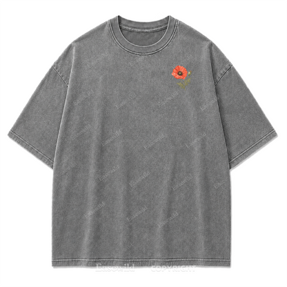 Wildflower Bouquet Washed Print Tee