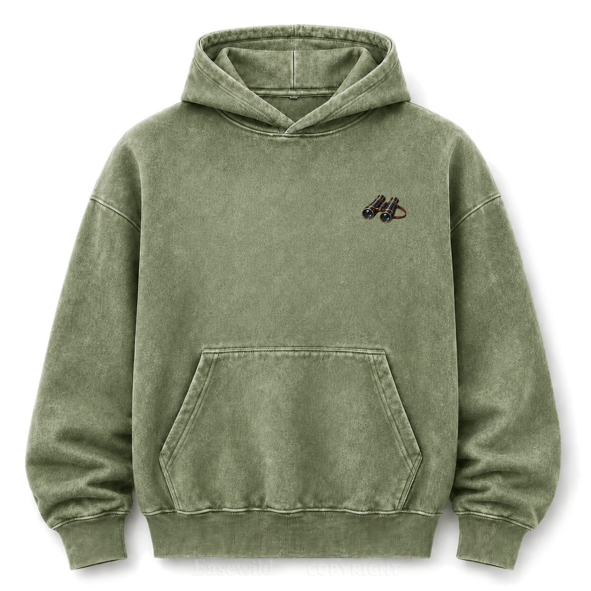 Peace Lives Here Lake Escape Washed Graphic Hoodie