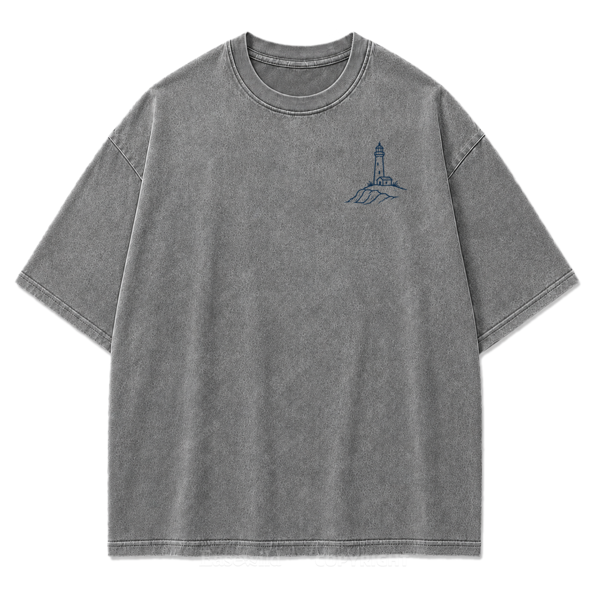 Salt Air Sun and Freedom Washed Print Tee
