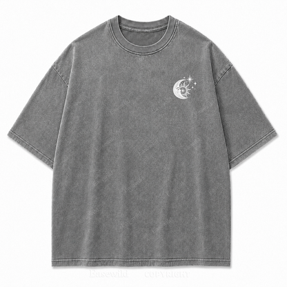Between Earth & Sky Mountain Vintage Print Tee