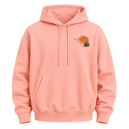 Somewhere Between Lost & Free Graphic Hoodie