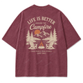 Washed Burgundy