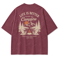 Washed Burgundy